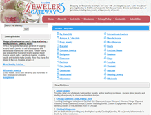 Tablet Screenshot of jewelergateway.com